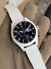 IWC Pilot Top Gun Chronograph le Petit Prince Blue Dial White Ceramic 2026 42mm 3