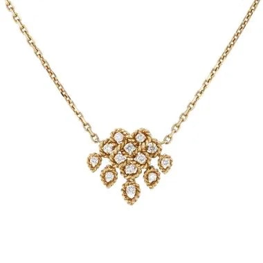 Bouche — Boucheron 1970's in Yellow Gold and Diamonds — Jewelry — resale