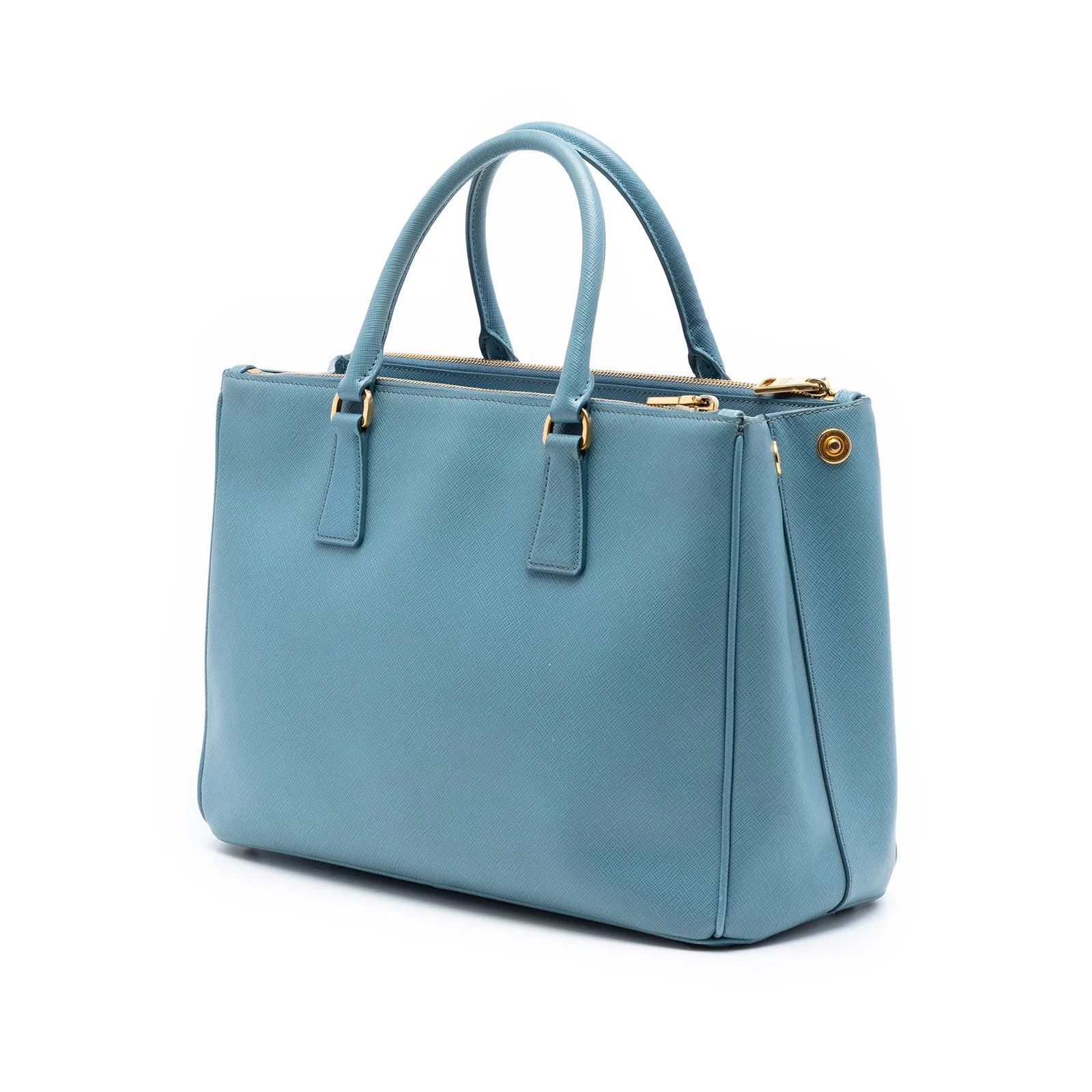 Prada Small Lux Galleria Double Zip Satchel 2