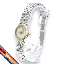 Omega Devil K18 Gold Stainless Steel Quartz 595.0101 2