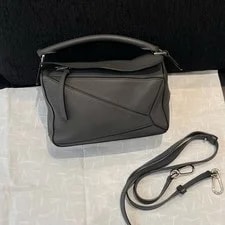 Loewe — Loewe Puzzle PM Top Handle Crossbody Classic D — Handbag — resale