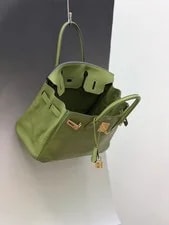 Auth Hermès Birkin 30 Anis 4