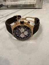 Breitling Super Chronomat B01 44 RB0136 Brown Dial 18K Rose Gold Box Papers 2