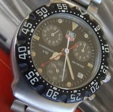 TAG HeUeR Classic F1 Formula 1 Chronograph ~CA1211~FULL SS Bracelet~ 3