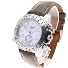 Tudor — Tudor Aeronaut GMT 20200 41mm SS White Dial Leather Strap Automatic Date #C265 — Watch — resale