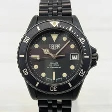 (TAG) Heuer 1000 Black Dial 200m Quartz 2