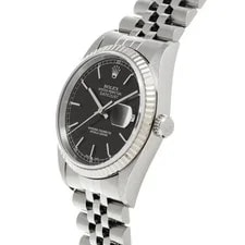 Rolex Datejust 16234 36mm Stainless Steel Black #WW1781 2