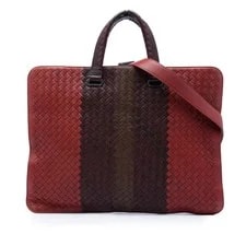 Bottega Veneta — Bottega Veneta Club Fume Briefcase — Handbag — resale