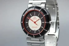 Omega — [ Exc5 ] Omega Seamaster Dynamic II "Spider" 34mm Date Tuxedo Dial Quartz — Watch — resale