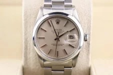 1981 Rolex Datejust 16000 Silver Dial SS Oyster Smooth Bezel No Papers 36mm 2