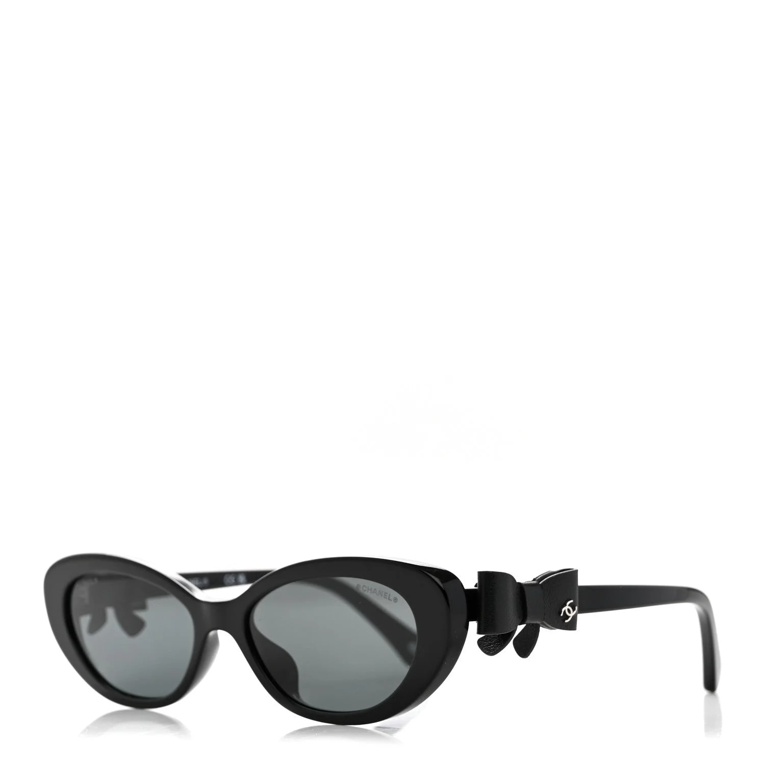 Acetate Cat Eye Bow Sunglasses 71735A — Accessory — resale