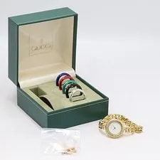 Gucci — Gucci 11/12.2 White Dial Bezel, Model Number 0027500 3BJT ABC20097 — Watch — resale