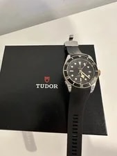 Tudor Black Bay 41mm Steel Gold S&G Rubber Strap 79733N 2