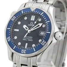 Omega Seamaster Professional Diver 2561.80.00 Quartz Blue Dial 4