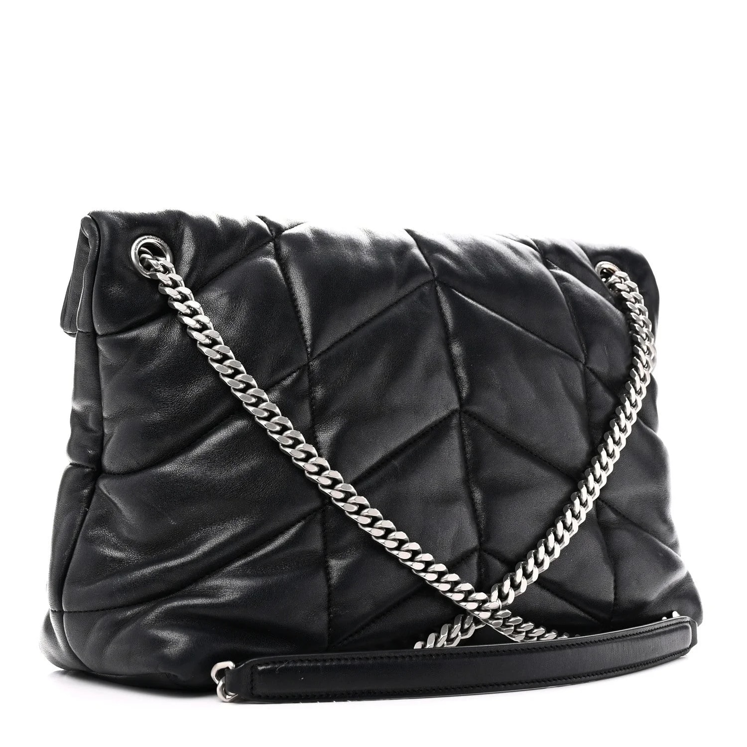 Medium Loulou Puffer Chain Satchel 3
