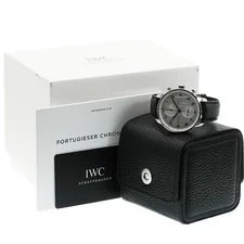 IWC Schaffhausen — IWC Schaffhausen Portuguese IW371605 41mm Automatic Silver Box Papers — Watch — resale