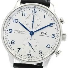 IWC Schaffhausen Portuguese IW371605 41mm Automatic Silver Box Papers 2