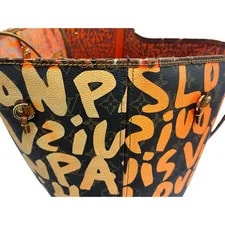 Louis Vuitton Graffiti Neverfull M93702 Stephen Sprouse Auth 3