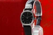 Omega — [Near w/Box] Omega de Ville Cal.625 Black Manual Winding From Japan — Watch — resale