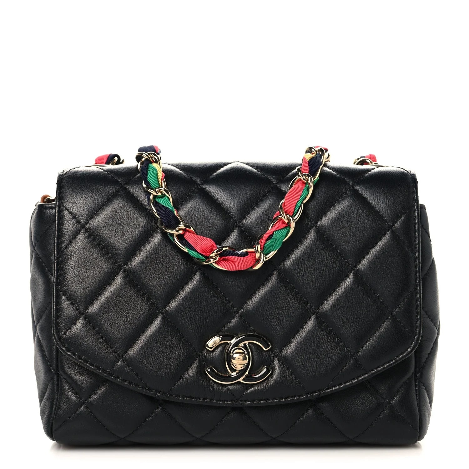 Chanel — Mixed Fibers Cocovado Flap — Handbag — resale