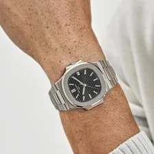Patek Philippe Nautilus 3711/1G-001 White Gold Black Dial 2
