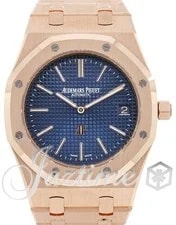 Audemars Piguet — Audemars Piguet Royal Oak Jumbo 39mm Rose Gold Blue 15202OR.OO.1240OR.01 — Watch — resale