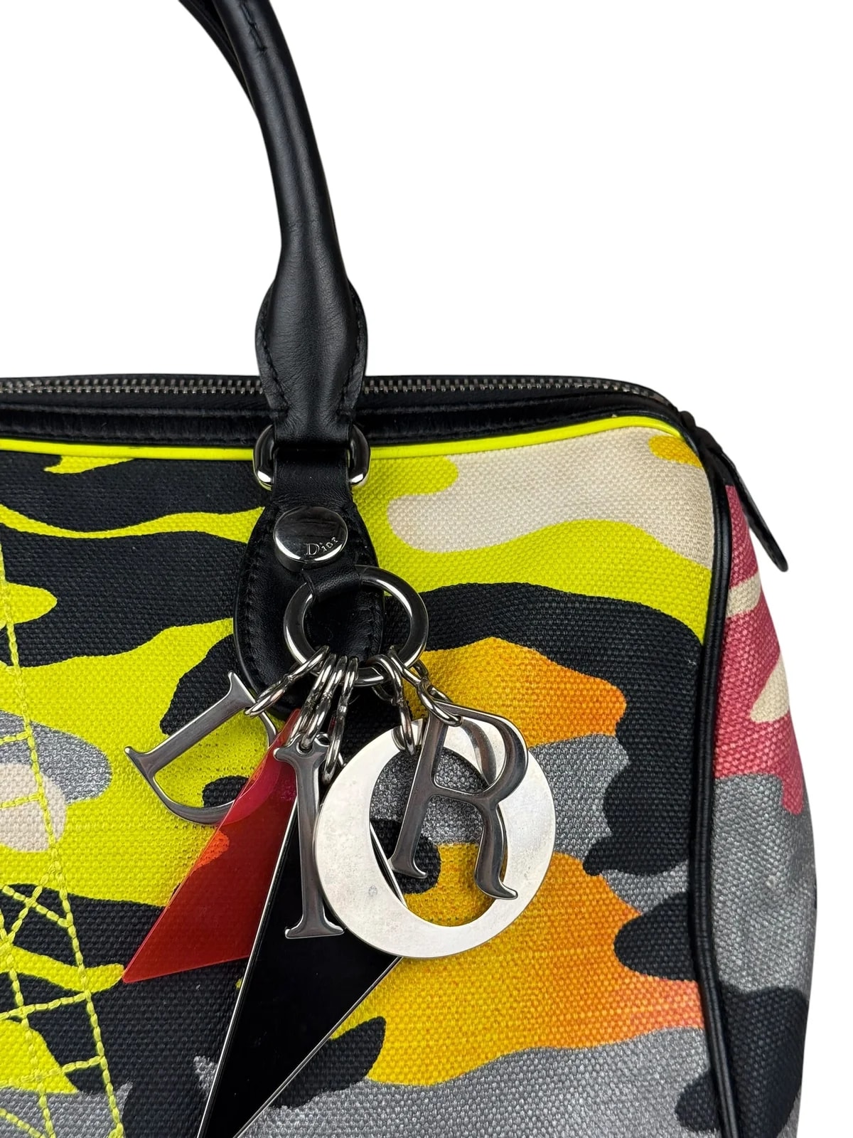 Christian Dior X Anselm Reyle Camouflage Boston 3