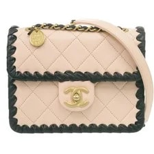 Chanel — Chanel Chain Coco Mark Matelassé Small Flap AS2496 Quilted #LTB134 — Handbag — resale