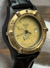 Heuer 2000 Series Professional 200M 966.008 Movement Quartz Gold Working 2