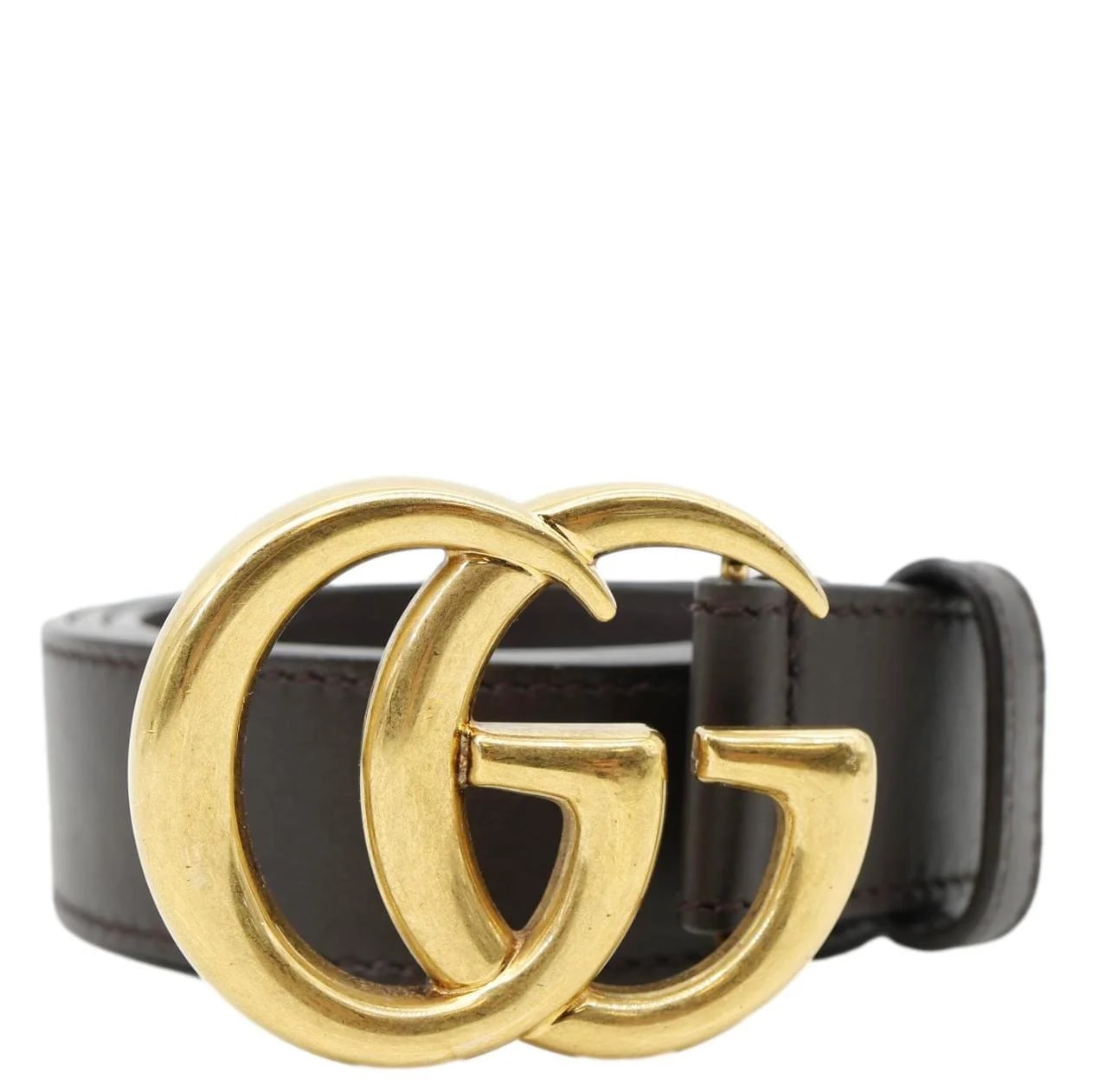 Gucci — Gucci GG Buckle Marmont Thin Belt 414516 — Accessory — resale