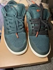 Nike SB Dunk Low Pro Deep Fir Label Size 9M FJ1674-300 2