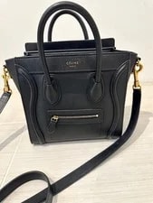 Celine — Celine Phoebe Luggage Hardware Compact — Handbag — resale