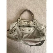 Balenciaga — Balenciaga City 2Way Mirror Strap Distressed — Handbag — resale