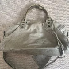 Balenciaga City 2Way Mirror Strap Distressed 4