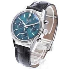 TAG Heuer Carrera CBK221F 39mm SS Green #C2012 2