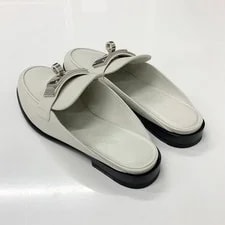 Hermès Iota Kelly Mules US 7.5 / UK 5.5 0613592 4