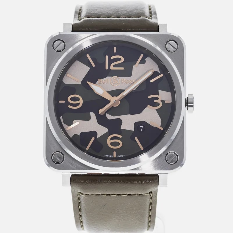 Bell & Ross — Bell &Amp; Ross BR S Green Camo Brs-ck-st/sca — Watch — resale