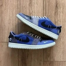 Air Jordan — #2025 Zion Williamson × Air Jordan 1 Retro Low Voodoo_Alternate * Size — Sneaker — resale