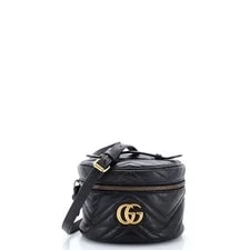 Gucci — Gucci GG Marmont Vanity Backpack Matelasse Mini — Handbag — resale