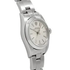 Rolex Oyster Perpetual 76080 24mm Stainless Steel Silver #WW2546 3