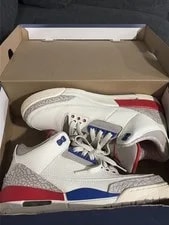 Air Jordan — Size 9.5 - Air Jordan 3 Retro International Flight — Sneaker — resale