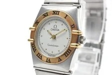 [EXCELLENT+5] Omega Constellation 23mm YG Bezel White Dial Quartz 2