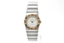 [EXCELLENT+5] Omega Constellation 23mm YG Bezel White Dial Quartz 4