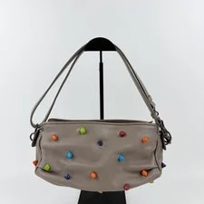 Bottega Veneta Studded 2Way Greige 4