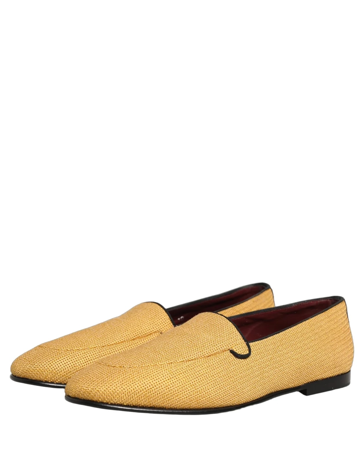 Dolce & Gabbana Woven Slip on Dress Loafers Shoes 4