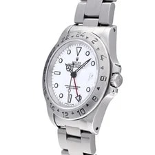 Rolex ExplorerII 16570 40mm Stainless Steel White #WW1356 2