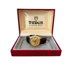 Tudor Prince 7966 Oysterdate Small Rose Automatic Yellow Gold 18KT 1966 2
