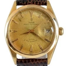 Tudor Prince 7966 Oysterdate Small Rose Automatic Yellow Gold 18KT 1966 3