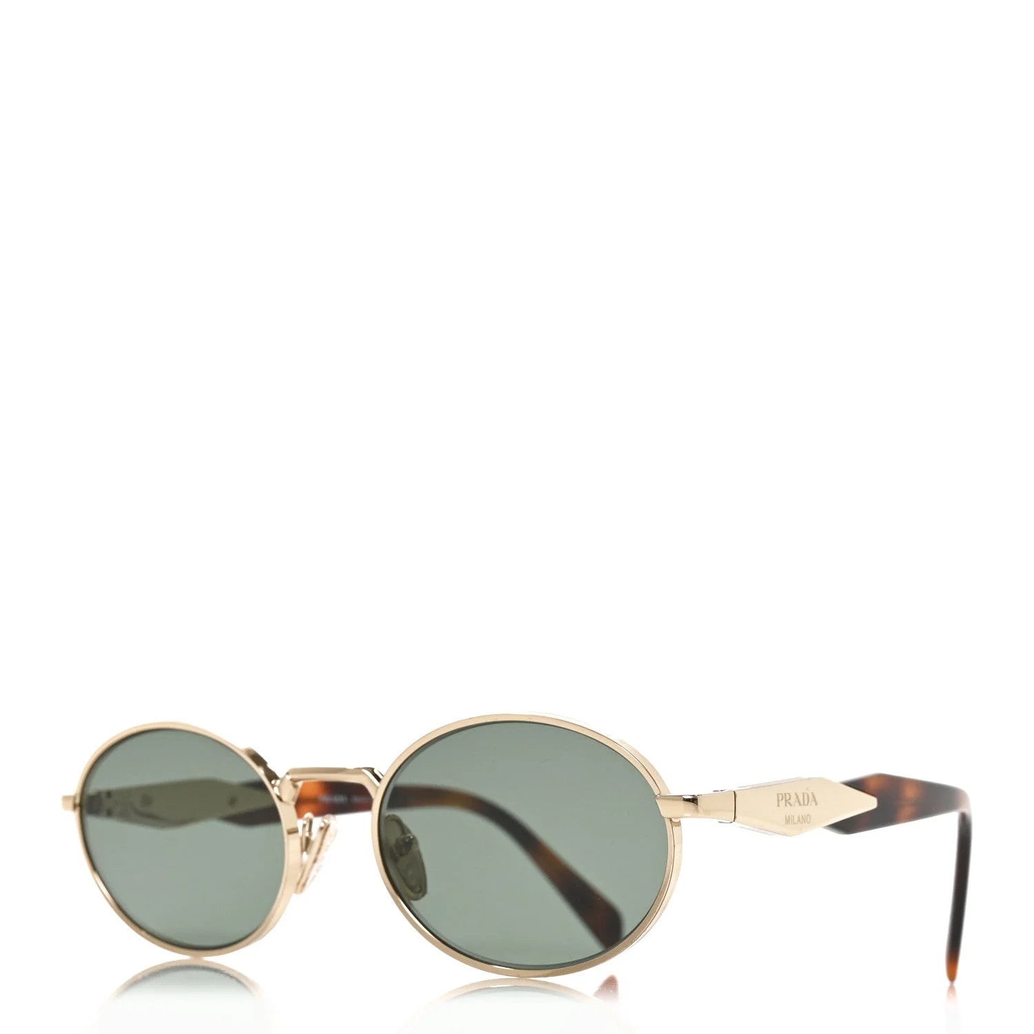Prada — Metal Sunglasses SPR65Z Tortoise — Accessory — resale