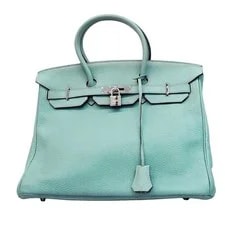 Hermès — Auth [6db2181] Hermes Birkin 35 Silve... — Handbag — resale